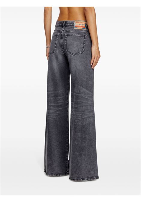 jeans flare 1978 d-akemi donna neri DIESEL | A03624 0CLBG02